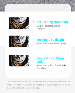 Best 2025 AI Cat Dog Pet Feeder With Movable Auto Locking Camera and Artificial Intelligence Health <strong>Detection</strong> <strong>Function</strong> - Product Image 6