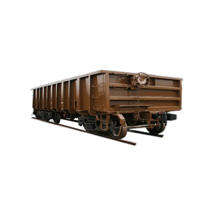Железнодорожные грузовые Вагоны железнодорожное транспортное средство KF70 боковой самосвал