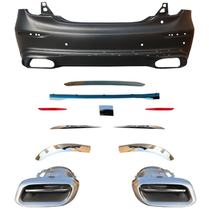 2010-2019 uygulanabilir Jaguar XJ özel görünüm kiti ön ve arka Bach surround tampon araba yükseltme ve modifikasyon - Product Image 3