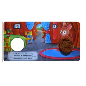 Sesli kitap çocuk ses kitap çocuklar için dokunmatik ve hissediyorum kürk ile interaktif konuşma hayvan kitap - Product Image 4