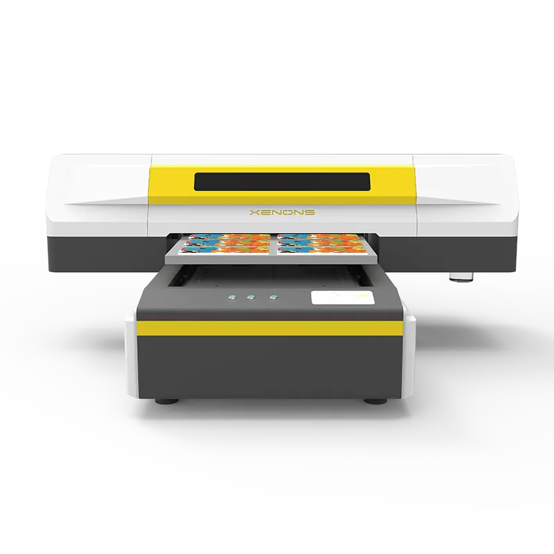 Xenons Credit card A3 Impresora UV Flat Bed DTF Iphone Case Digital Garment Printing A3 Inkjet Led Price Flatbed UV Printer
