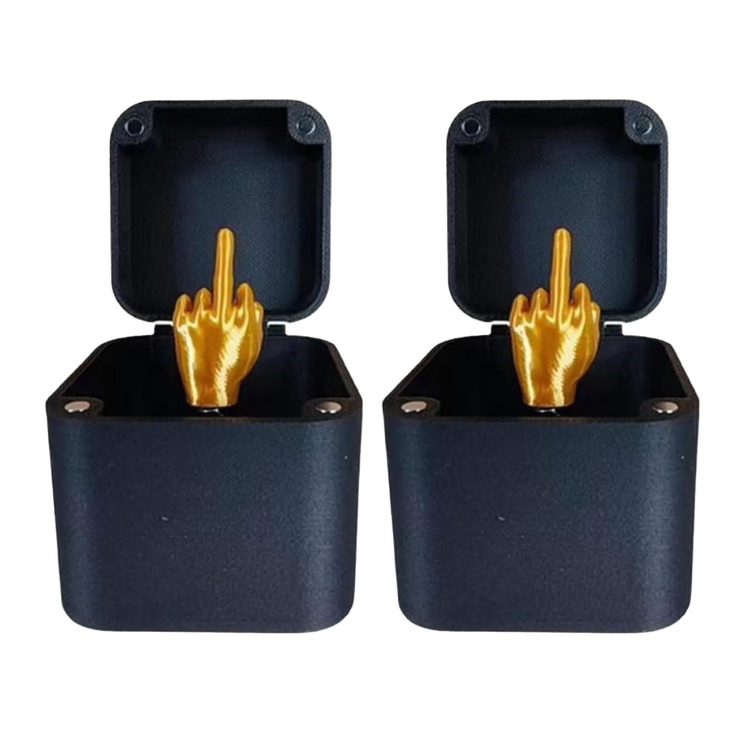 Coffret surprise doigt d'honneur parodique 2 paquets 120g