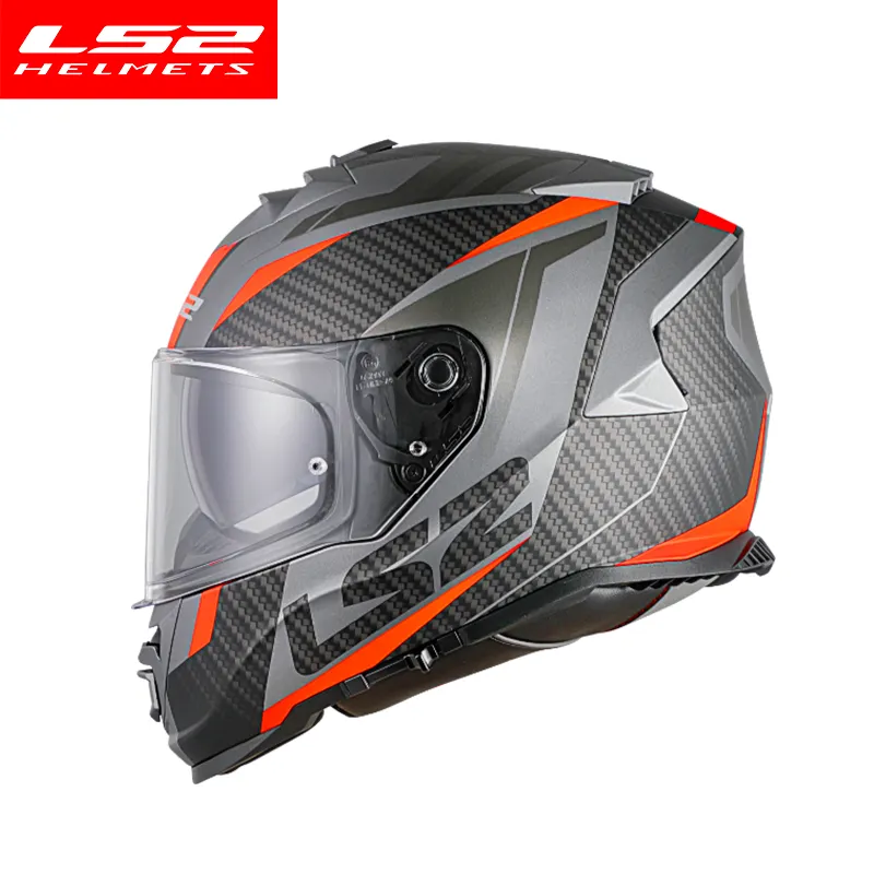 LS2 capacete completo motocicleta masculino 3C quente Capacete De Segurança Motos Rally universal para todas as estações Feminino Inverno À Prova de Vento FF800