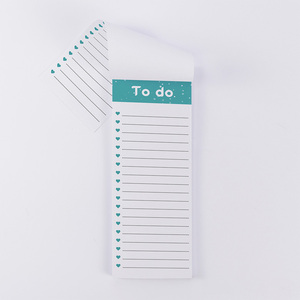 Bloc de notas magnético autoadhesivo de diseño personalizado hecho de papel offset para nevera con MOQ pequeño - Product Image 3