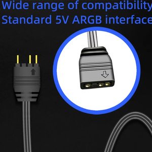 JERTECH Factory 5V 3PIN Control Hub Light Practical Gaming PC Power Cable SATA Interface ARGB <strong>Controller</strong> <strong>for</strong> <strong>Computer</strong> - Product Image 4