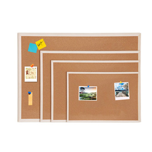 Dekoratif mantar Pin duvara monte mesaj panosu ile özelleştirilmiş ahşap çerçeve bülten tahtası - Product Image 6
