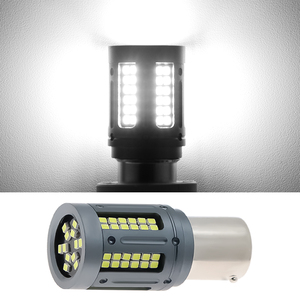 Süper parlaklık Led ampuller 1156 geri ışık baubau155 PY21W dönüş sinyali oto kuyruk lambası aksesuarları oto - Product Image 1