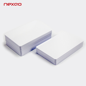 Nexqo迷你标签白色塑料聚氯乙烯卡，带NFC/射频识别芯片空白可打印商务酒店钥匙门禁卡 - Product Image 5