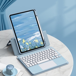 Yapears-teclado con rotación magnética BT, Funda de cuero desmontable, soporte con Portalápices para Ipad Pro 10,9 2022 - Product Image 4