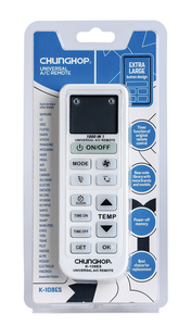 Chunghop rm-fabbrica 1000 in 1 K-108ES Universale A/C Telecomando per L'aria Condizionata - Product Image 4