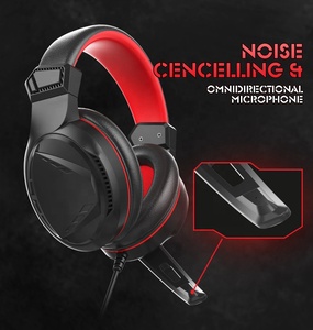 3.5mm bilgisayar kulaklık kablolu oyun PS4 Xbox PC için mikrofonlu kulaklık ses kontrolü kulaklık Surround ses gürültü iptal - Product Image 4