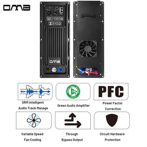 PFA3002 + CQ260DA Circuito de salida digital profesional de clase D Módulo amplificador de potencia de 1 en 2 salidas y 2 canales para altavoz activo - Product Image 2