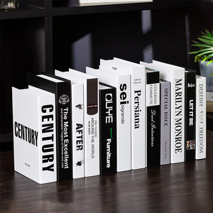 Cuốn Sách Giả Mô Phỏng Trang Trí Cuốn Sách Cafe Trang Trí Mềm Mô Hình Trang Trí Prop Cuốn Sách - Product Image 5