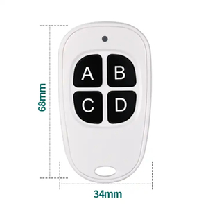 4 pulsanti Clone codice di apprendimento RF universale 433 MHz telecomando per porta del Garage - Product Image 6
