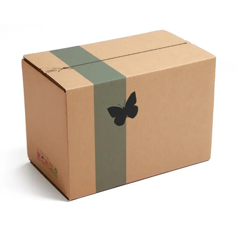 Caja postal personalizable con cremallera de 3 capas, cartón Taobao Express, cinta de protección ambiental sin cartón para comercio electrónico pequeño