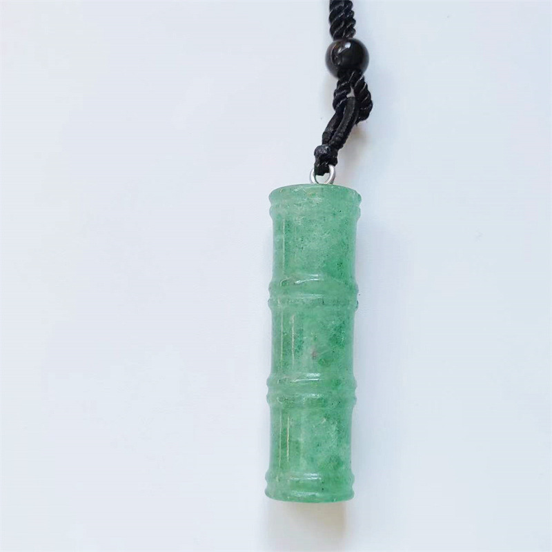 Green strawberry quartz