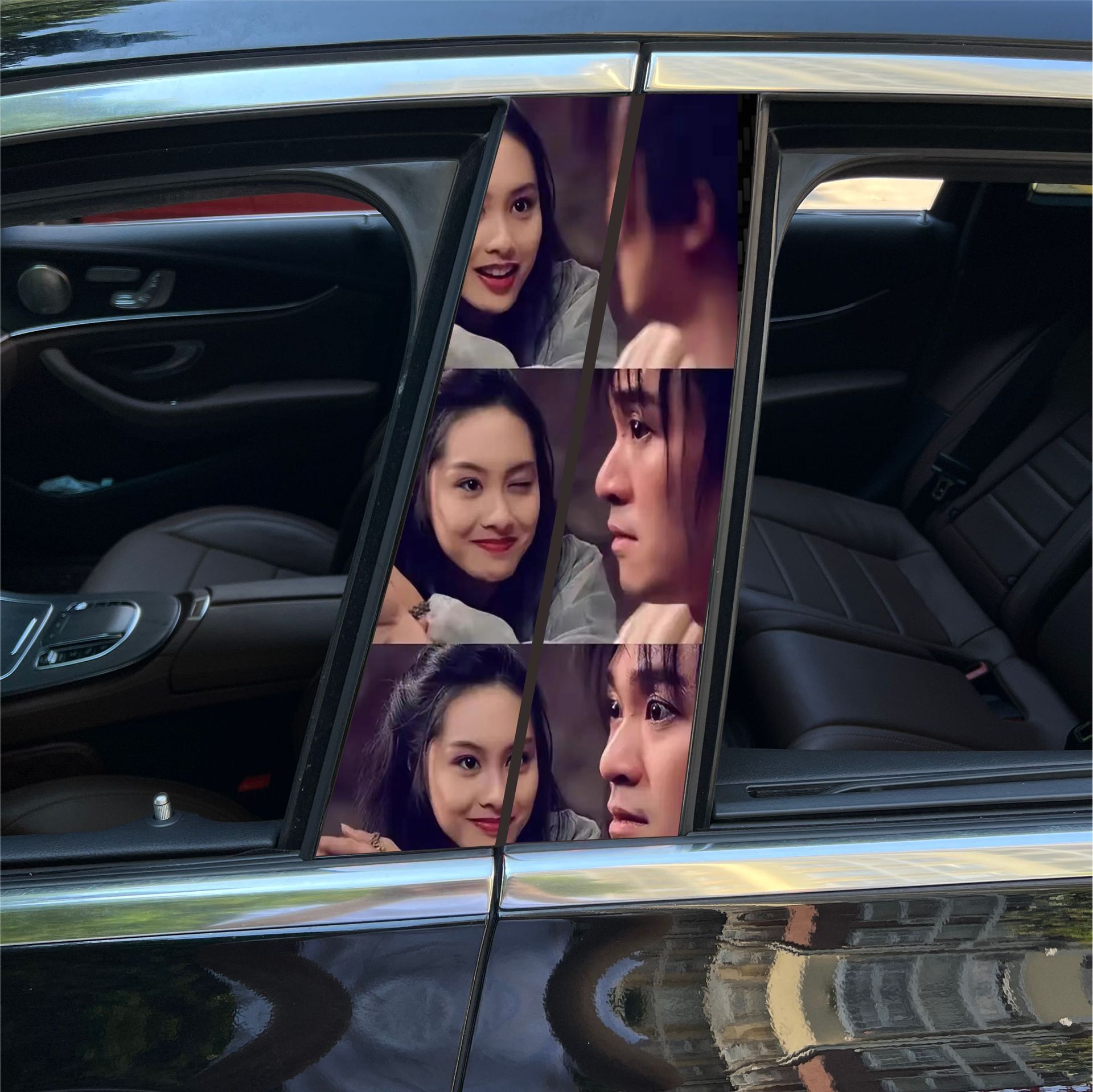 Characters 1 pair for driver and passenger