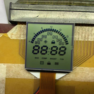 Display personalizzato Micro OLED 2 cifre 7 segmento monocromatico trasparente pannello LCD FSTN per elettrodomestici intelligenti - Product Image 4