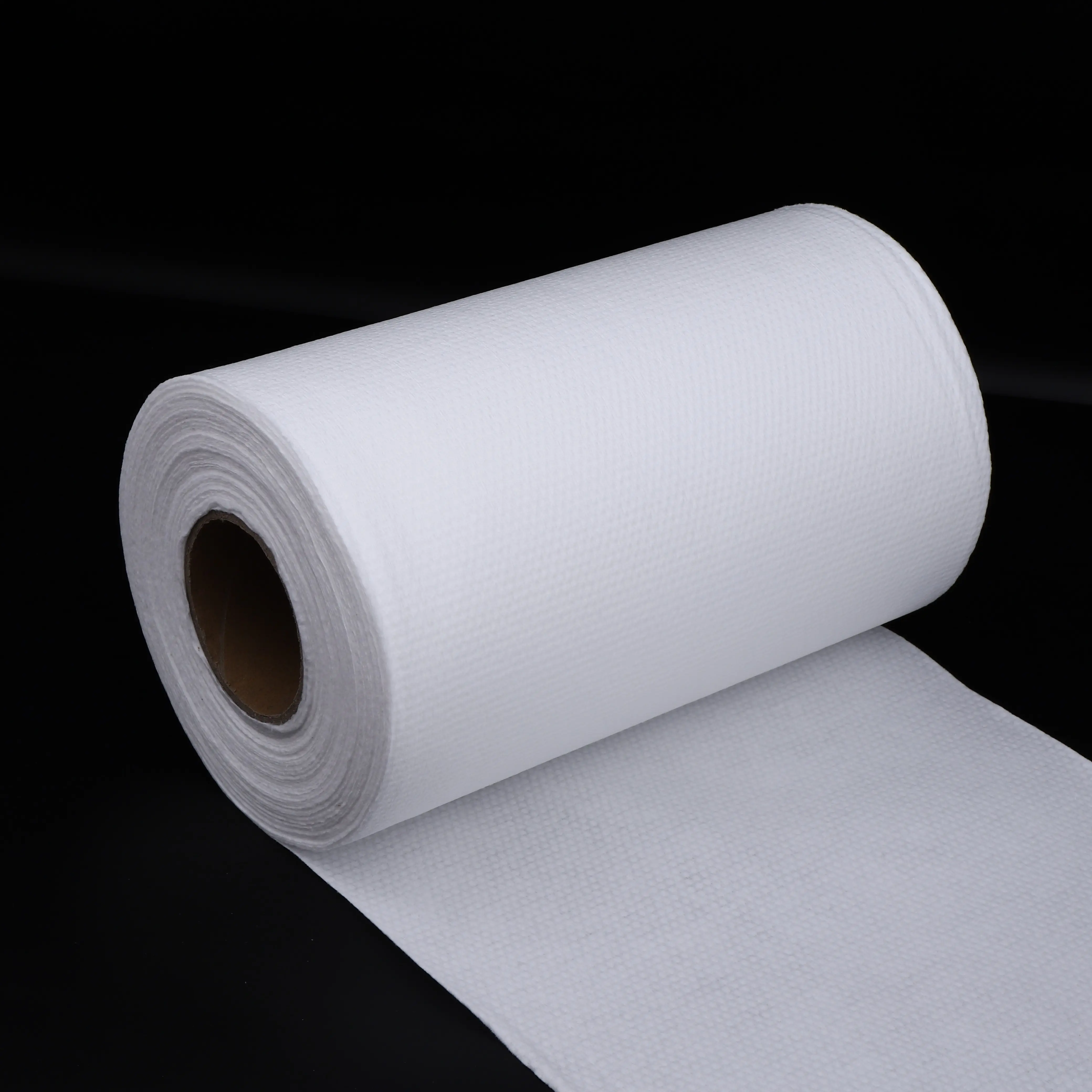 Rouleau de tissu non tissé en coton parallèle 90cm de largeur 60GSM