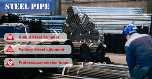 אספקת מפעל לפי תקן EN 10219, צינור פלדה S195 S235 לעמודי פיגומים, צינור ברזל מגולוון - Product Image 6