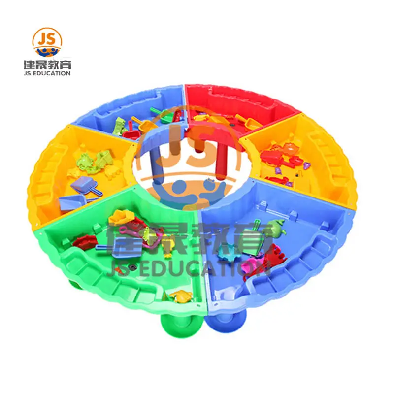 Plastic colorful children kids sand and water play kids sand water table