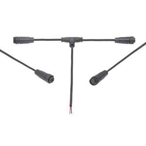 Wall Washer Lamp System DC Power <strong>Input</strong> <strong>Output</strong> 2pin Cable <strong>Connector</strong> M16 Male Female Straight <strong>Connector</strong> Molded Cable LED <strong>Connector</strong> - Product Image 5