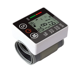 الطبية المعصم مقياس ضغط الدم نوع ساعة ذكية الرقمية BP رصد ضغط الدم Hypertention شاشات - Product Image 1