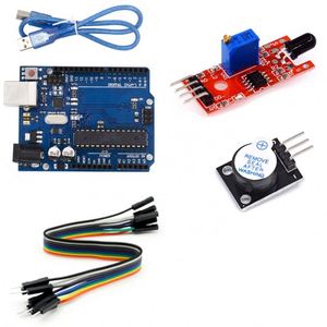 PENPOS Arduin kompatibler Flammendetektionssensor DIY-Lernpaket für die Programmierung