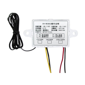 Controlador de temperatura XH-W3002 para incubadora, interruptor de calefacción de refrigeración, termostato, Sensor NTC, XH-W3002, 12v, XH-W3002 - Product Image 2