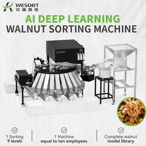 WESORT Hersteller S2B10-AA AI Walnuss Sortiermaschine Nuss Farb sortiermaschine eignet sich für alle Arten von Nuss Materialien Sortierung - Product Image 2