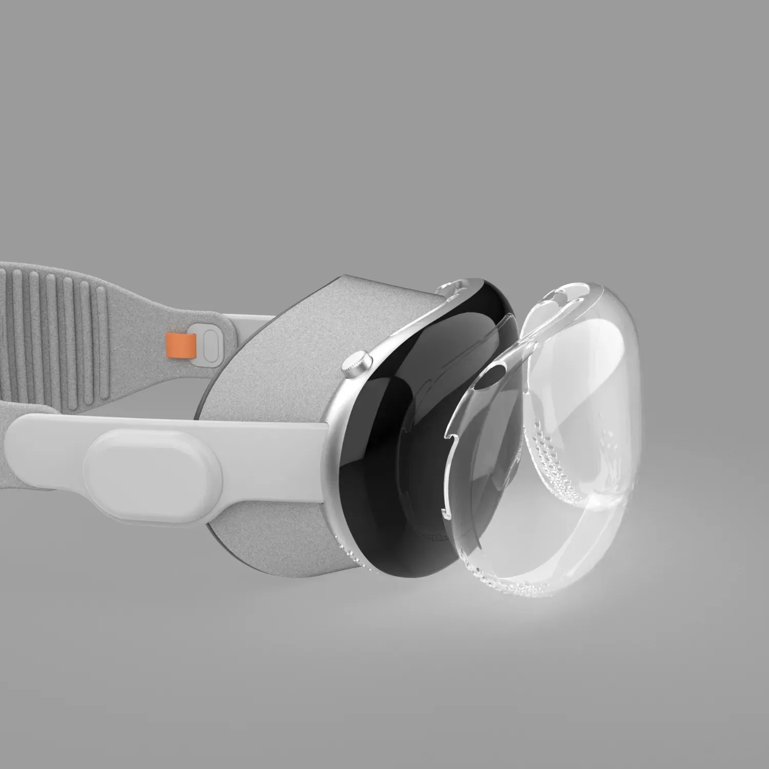 새로운 품질 투명 VR 안경 보호 커버 애플 비전 프로 소프트 클리어 TPU 케이스 충격 방지 범퍼 비전 프로 MR 2024