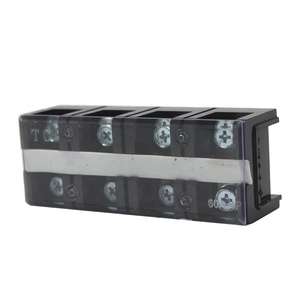 端子台2列端子台バリアTC-604 4P 60A 600V端子台コネクタ - Product Image 4
