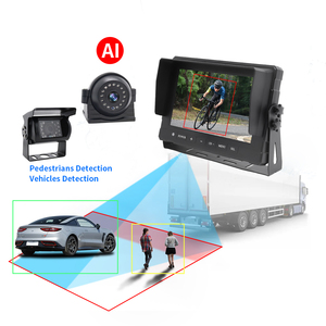 Nuevo Monitor LCD de 9 pulgadas, 4 canales, resistente al agua, camión, remolque, vehículo, Monitor de visión trasera para coche, sistema de Monitor de coche 1080P AHD - Product Image 3