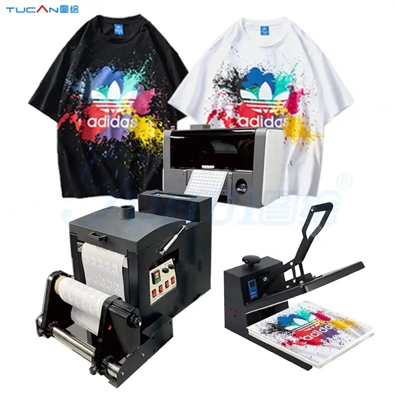 30cm 13 inches size printing machine A3 dtf pet film printer digital 30cm xp600 heat transfer t-shirt printer
