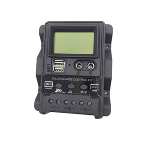 PWM 10A 20A 30A Controller solare 12V 24V 11.1V pannello solare Controller di ricarica LCD Dual DC solare Controller di carica - Product Image 3