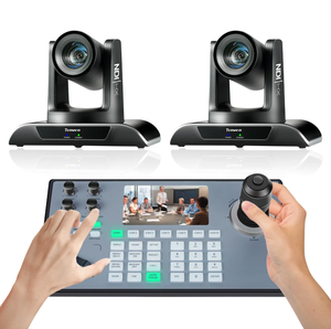 30x Ptz Camera Auto Tracking HD-MI Sdi Ai Poe En 4d Joystick Controller Lcd-Scherm Voor Conferentie Uitzending Live Streaming - Product Image 1