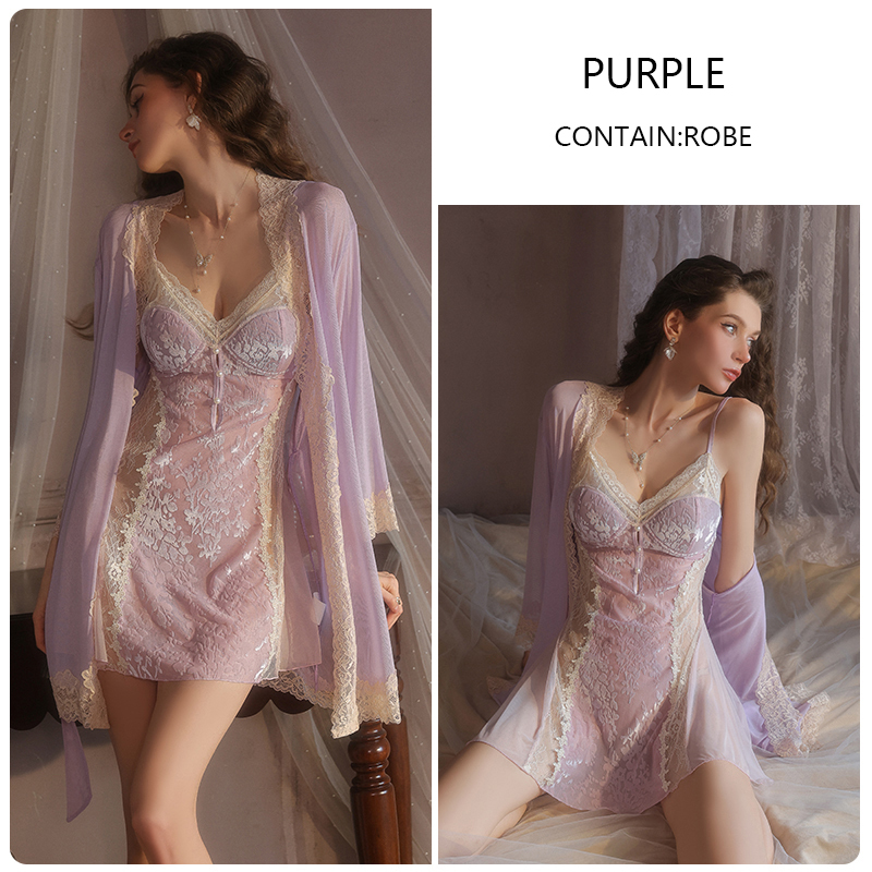 robe violet-6285