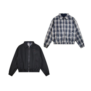 Custom High Quality Men's Windproof <strong>Jacket</strong> Spread Collar Latest Design Bomber <strong>Jacket</strong> for Spring Plus Size Options Accepts Custom - Product Image 2