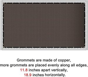 Zaun Sichtschutz Garten Windschutz scheibe Abdeckung Netz Mesh Stoff Kunststoff Schatten Netz - Product Image 4