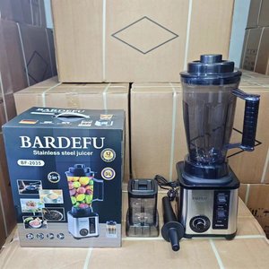 6-in-1 yüksek güç karıştırıcı manuel sıkacağı ile ABS muhafazası plastik saklama kutusu topuzu kontrolleri bakır Motor kahve uygulamaları 6-in-1 - Product Image 5