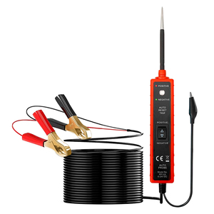Probador de circuito automotriz, herramienta de diagnóstico de sistema eléctrico, fuente de alimentación, sonda de detección de polaridad, 6V-24V DC - Product Image 1
