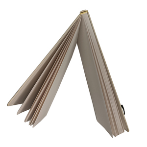 Libro de bocetos de papel elegante 160gsm papel offset con banda elástica Bloc de notas cuaderno de bocetos - Product Image 3