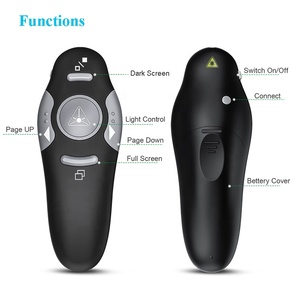 Mini presentatore Laser Wireless con puntatore remoto Laser rosso per Computer portatile presentazione puntatore Laser presentatore penna Clicker - Product Image 5