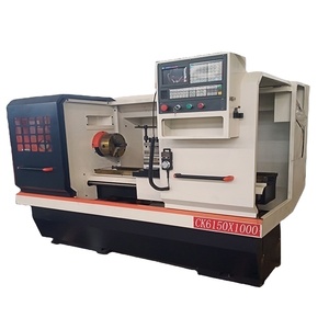 Máquina de procesamiento automático de Metal, máquina de torno Horizontal CNC CK6140 CK6150 CK6180
