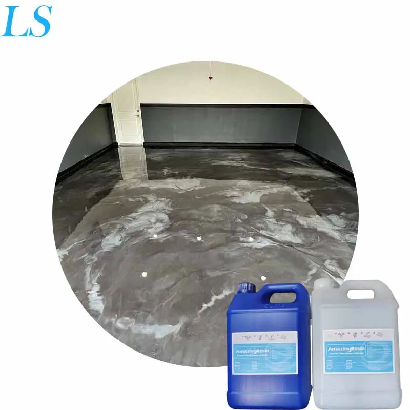 Thâm quyến nhà sản xuất resina epoxi soild Epoxy AB keo Laminate sàn cao su Sàn epoxy tầng lớp phủ sơn
