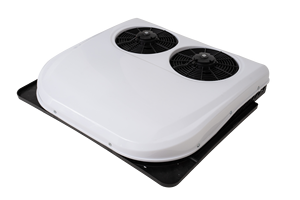 Dual <strong>Fan</strong> 12v 24v 48-72v Electric Parking Air Conditioner Heating and Cooling Two <strong>Fan</strong> Cooler for Truck <strong>Bus</strong> RV Camper Cab