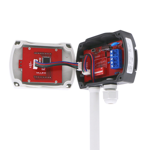 Protección Pantalla LED Sensor de temperatura y humedad Tipo de inserción Transmisor de temperatura y humedad IP65