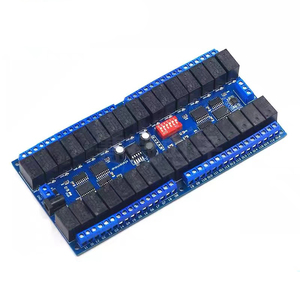 Modulo relè 12v interruttore di controllo protocollo Modbusrtu a 32 canali scheda relè Plc Rs485 - Product Image 1