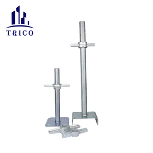 脚手架模板U头千斤顶底座和带螺母的螺丝底座千斤顶 - Product Image 4