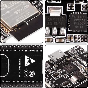 AIsmartlink SP32-WROOM-32D <strong>WiFi</strong> Bluetooth Development Board ESP32-DevKitC core Board ESP32 Development Board for <strong>Arduino</strong> IDE